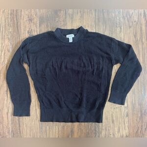 Knit Calvin Klein logo printed pullover sweater